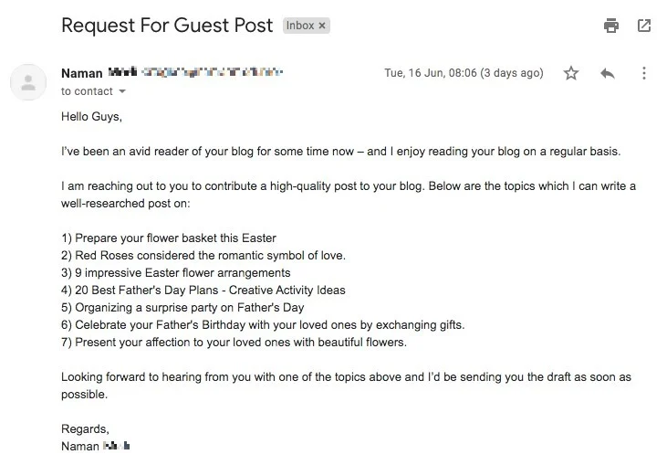 flowers guest post