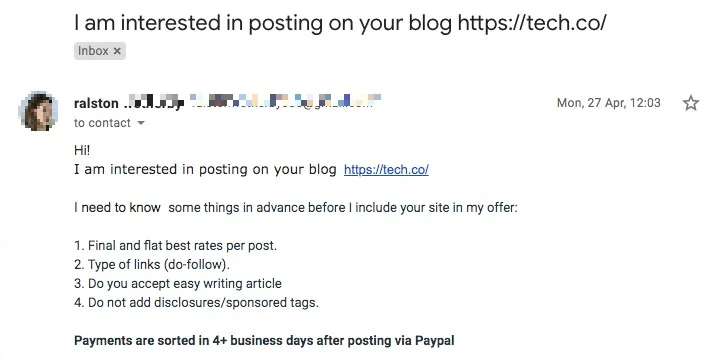 disclosures guest post