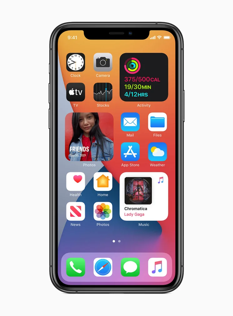 Apple iOS 14 widgets