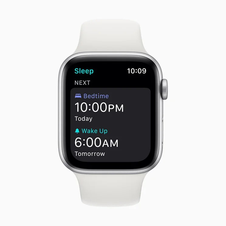 Apple Watch watchOS 7 sleep duration goal