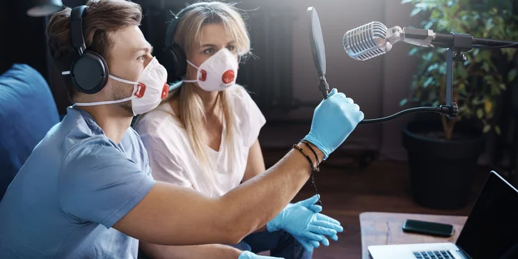 Podcasting during a pandemic