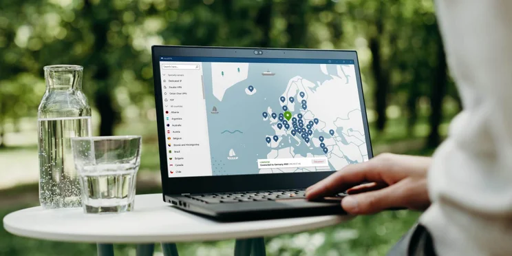 NordVPN Laptop