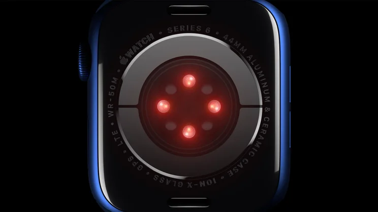 Apple watch 6 blood oxygen sensor
