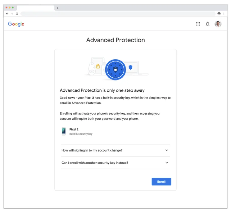 google cyber security software