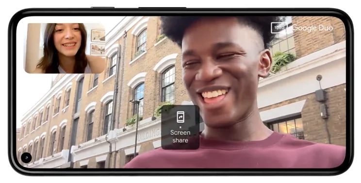 Pixel 5 Screen Share