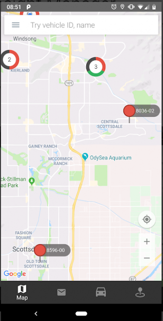 gps insight app map view