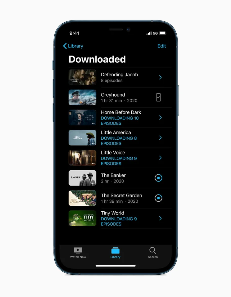 iPhone 12 Pro 5G downloads