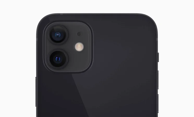 The iPhone 12 dual camera system