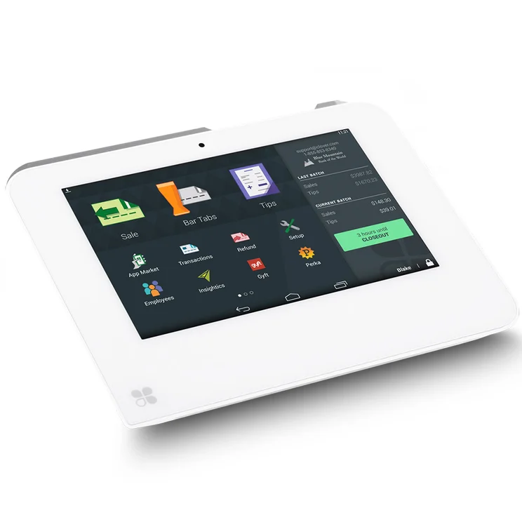 clover mini interface