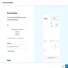 Screenshot of Xero invoice template. Source: Tech.co testing