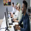Call center software phones