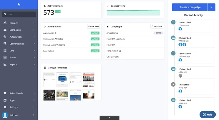 ActiveCampaign Contacts