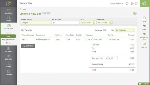 SlickPie Interface