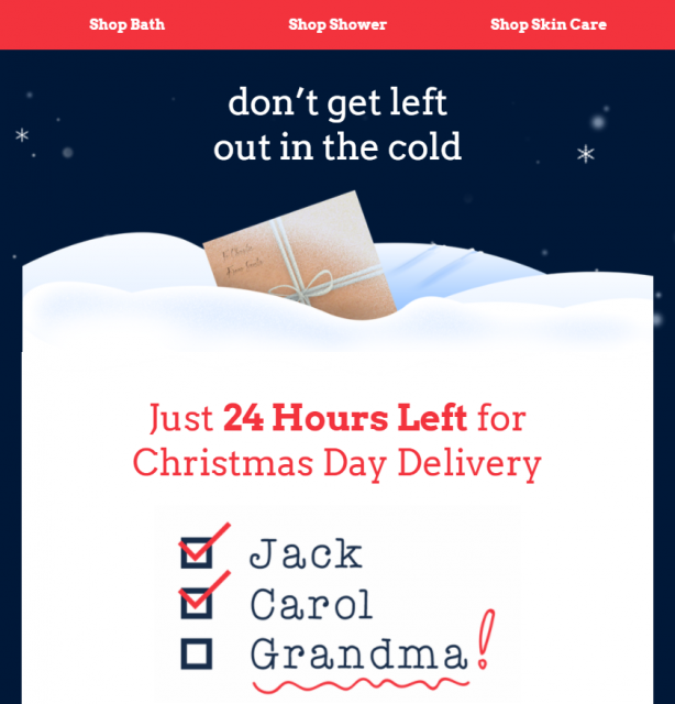 Campaign Monitor Template Holiday