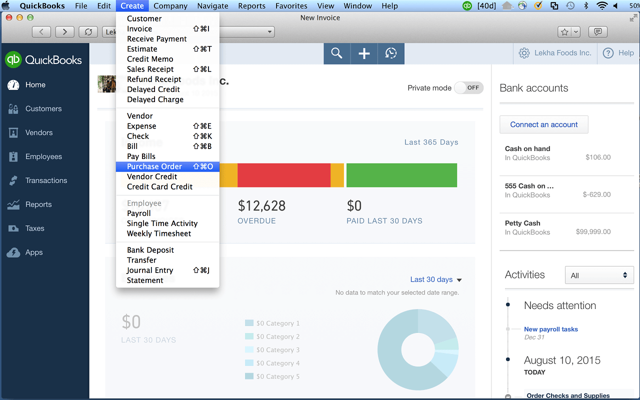 quicken vs quickbooks for mac