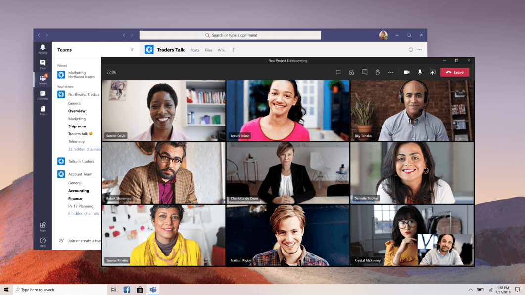 Microsoft Teams, much more than meetings and video calls