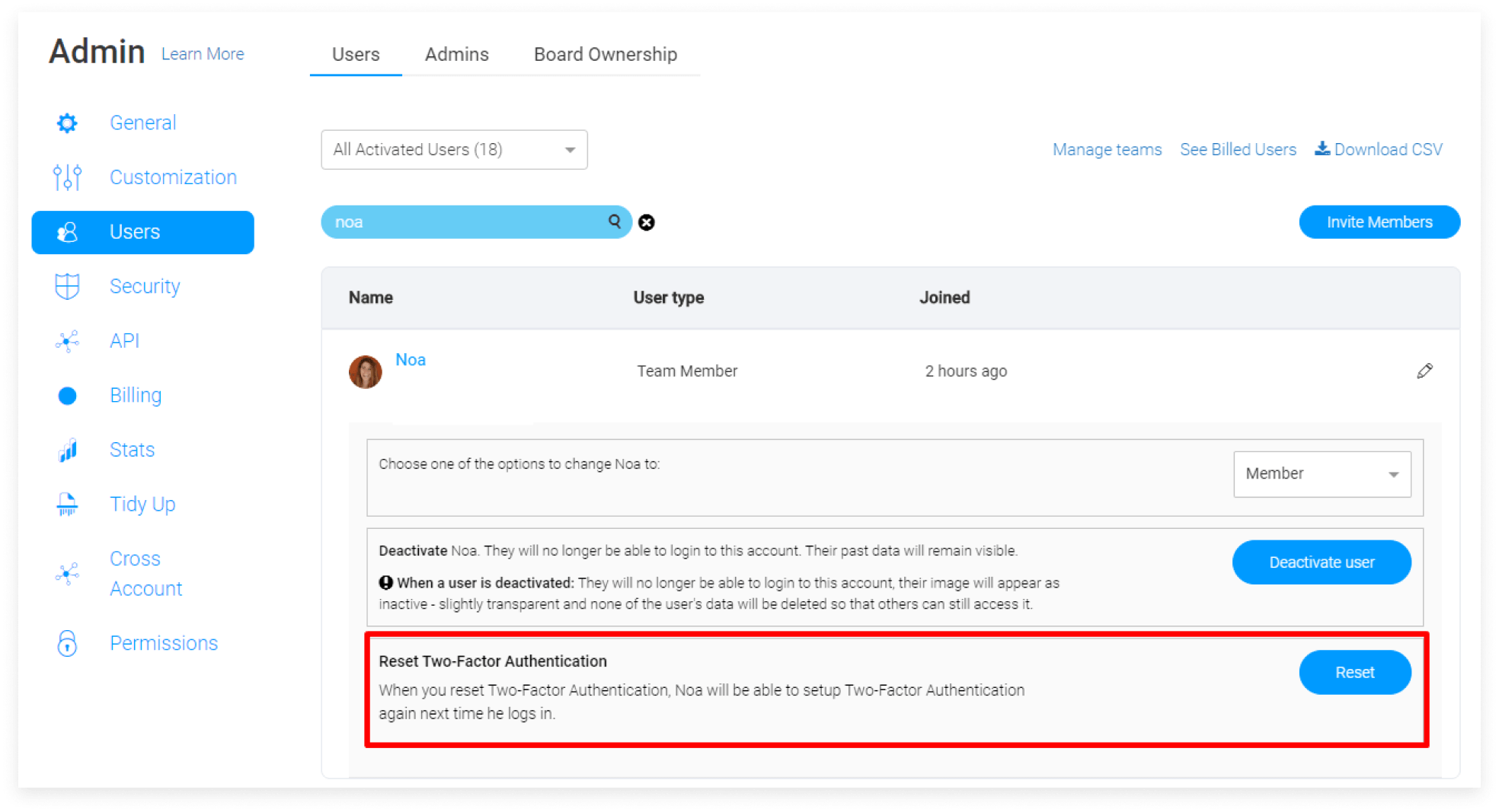 monday: user customization