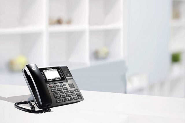 Motorola ML1002D in use