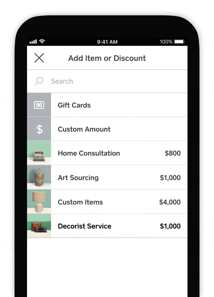 Square Invoice Discounts