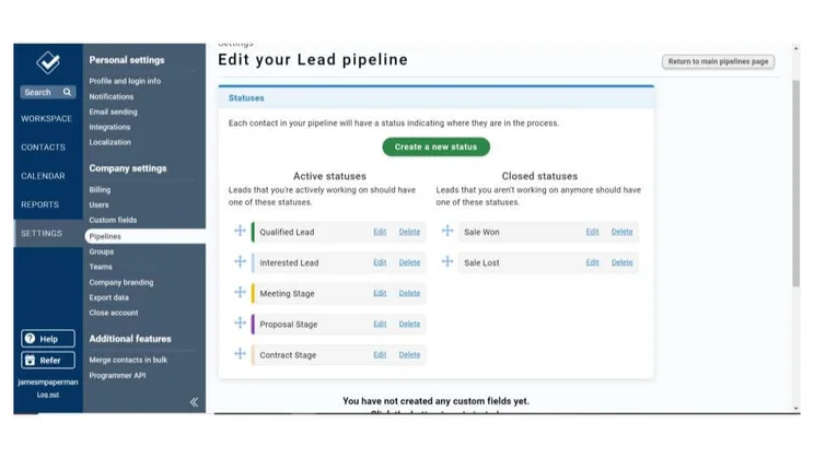 LACRM pipeline