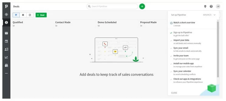 Pipedrive deals