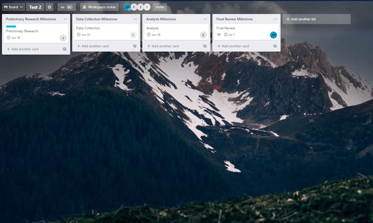 Trello Interface