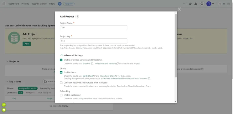 Backlog Project