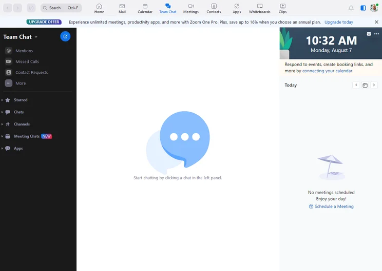 Zoom Team Chat