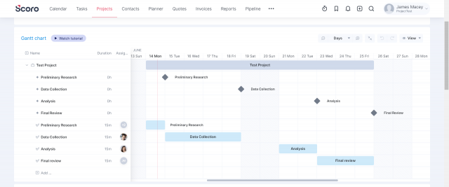 Scoro Project Management Pricing Guide - Tech.co
