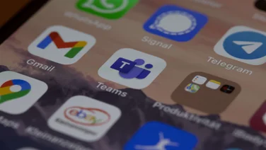 Microsoft Teams App on Phone