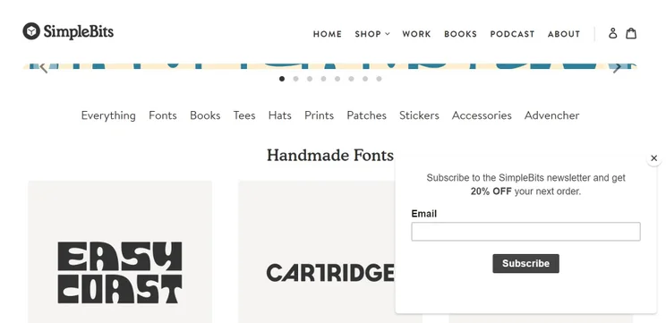 SimpleBits website