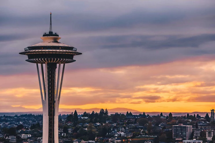 Seattle Sky at Dusk