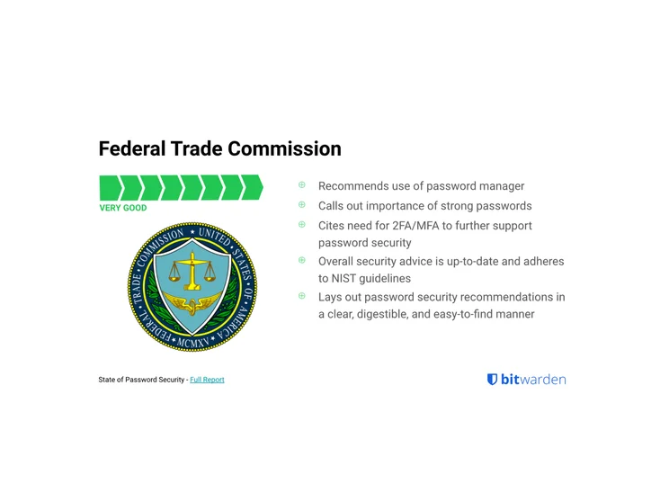 Password Report FTC