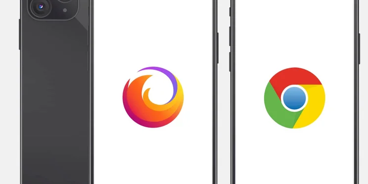 Mobile Browsers Chrome Firefox