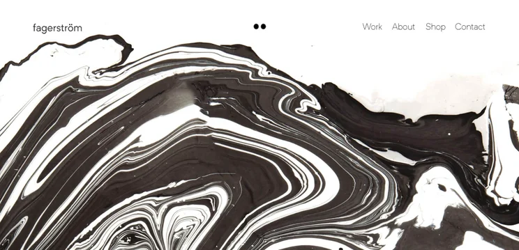 Wix awards website: Branding