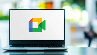 Google Meet on Screen