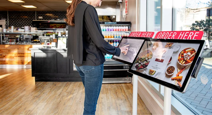 Self-service kiosk POS