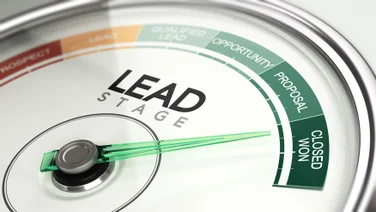 Lead generation meter