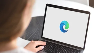 Microsoft Edge on Laptop