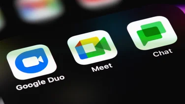 Google Duo, Meet and Chat apps