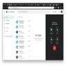 Screenshot of Google Voice