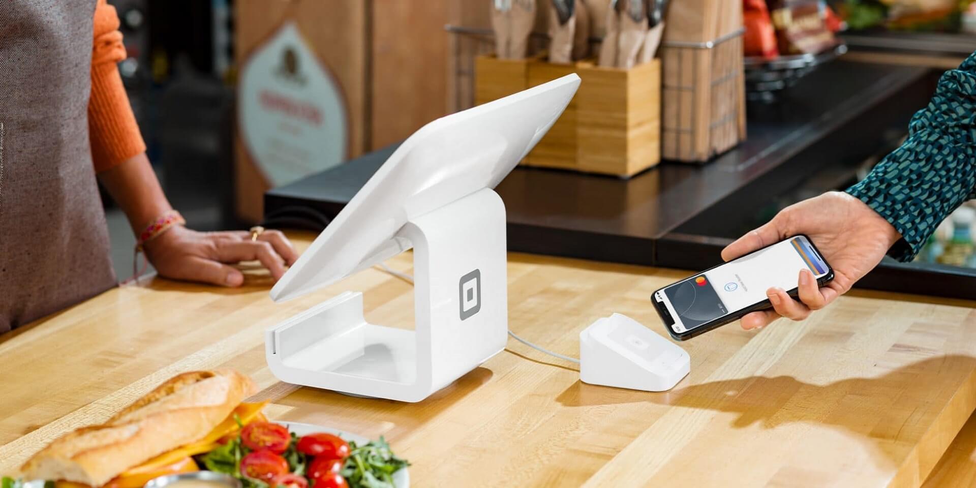 Square POS in use