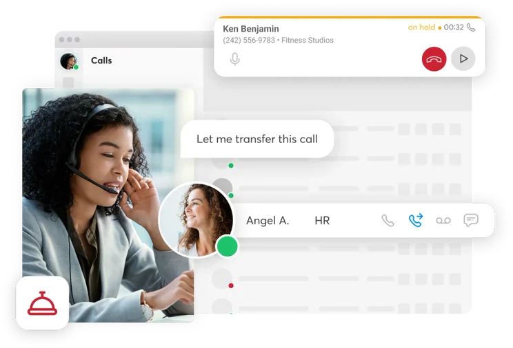 8x8 call transfer software