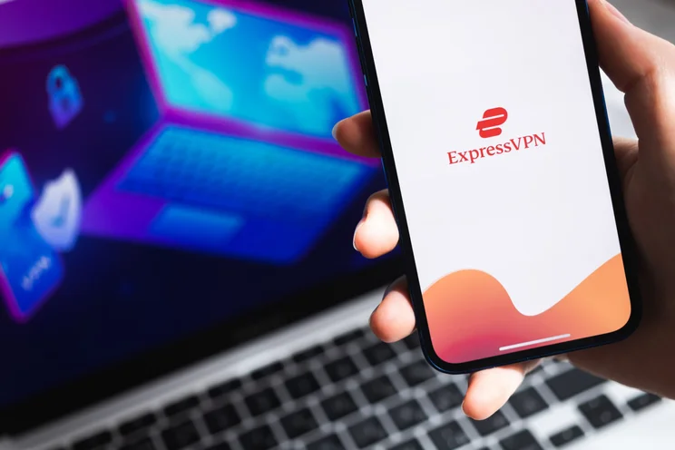 ExpressVPN logo on iPhone