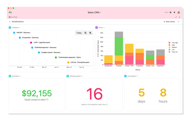 Data in Airtable