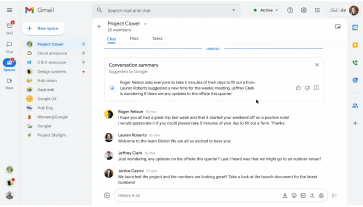 Google Summaries