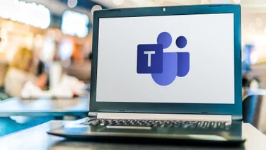 Microsoft Teams on Laptop