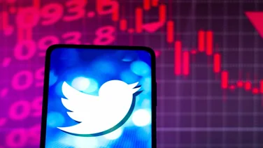 Twitter on Phone Screen