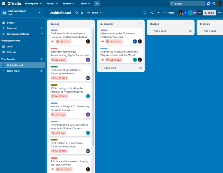 6 Best Free Project Management Templates to Download Now
