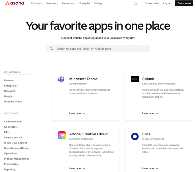 Asana App Library